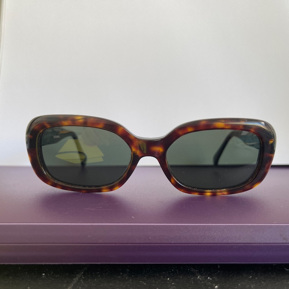 Moschino Vintage Tortoise Sunglasses